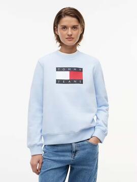 SUDADERA FLAG REGULAR FIT KINGLY BLUE