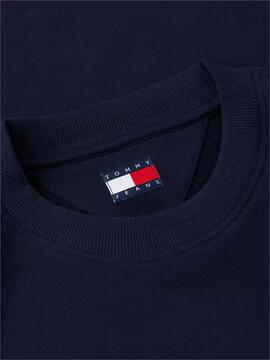SUDADERA REGULAR FIT CON LOGOTIPO ESTAMPADO EN EL PECHO DARK