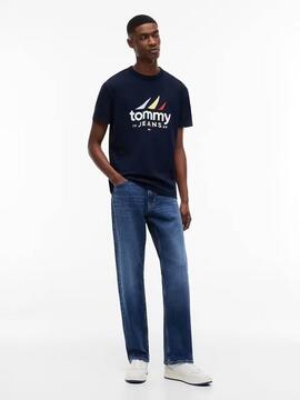 CAMISETA SAILING REGULAR FIT DARK NIGHT NAVY