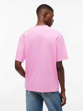 CAMISETA 90s NEW CLASSICS OVERSIZE FIT PINK DAISY