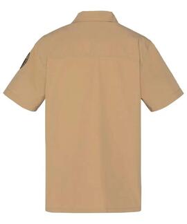 CAMISA MILITAR SHBACTONMC REGULAR FIT ARMY BEIGE