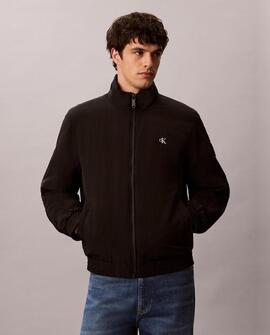 CAZADORA LS PADDED NYLON HARR BLACK