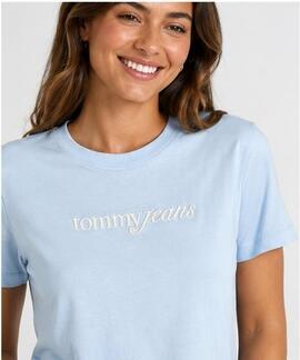 CAMISETA RELAXED FIT CON LOGO BORDADO KINGLY BLUE